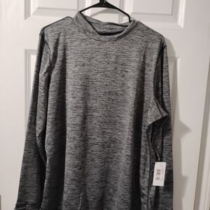 Women's Long Sleeve Gray Top